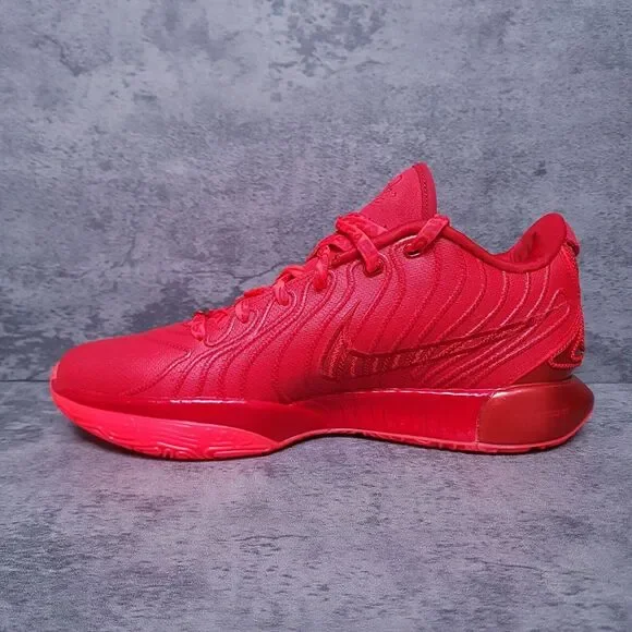 NIKE Zoom LeBron XXI James Gang Basketball Shoes Men 10.5 Crimson Triple Red nby